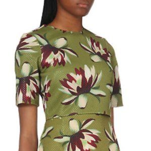 Ted Baker Waterlily Jersey Crop Top
